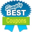 "Simply Best Coupons - Nothing fancy... just best coupons, promotion codes, discounts and free shipping offers!".
